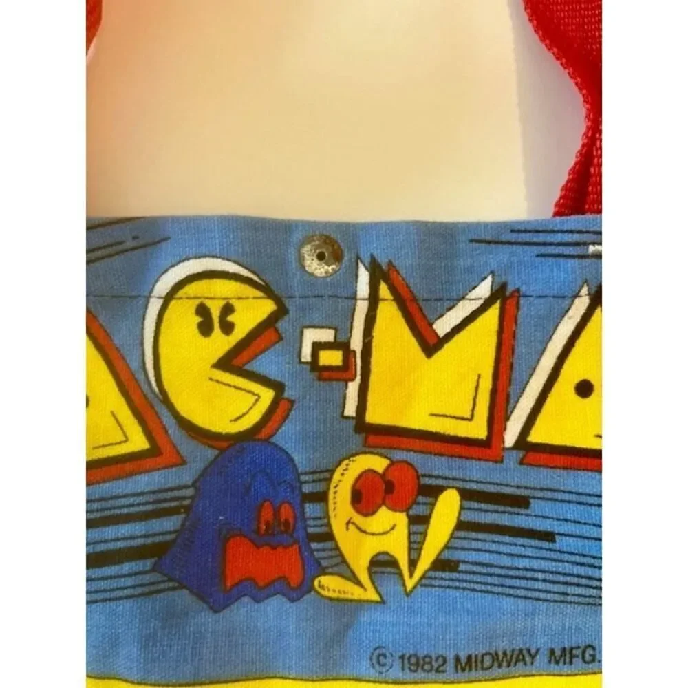 Vintage Pac-Man Bag 1982‎ Midway MFG. CO.